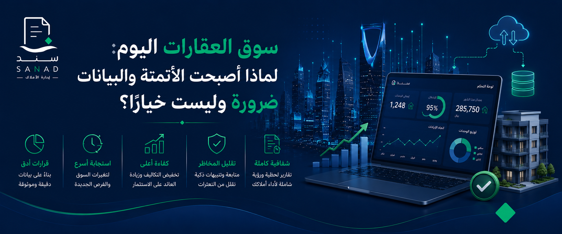 سوق العقارات اليوم: لماذا أصبحت الأتمتة والبيانات ضرورة وليست خيارًا؟